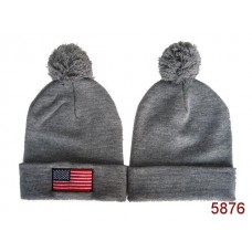 American Flag Knit Hats Navy 007