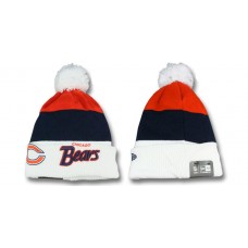 Chicago Bears NFL Beanies Knit Hats White